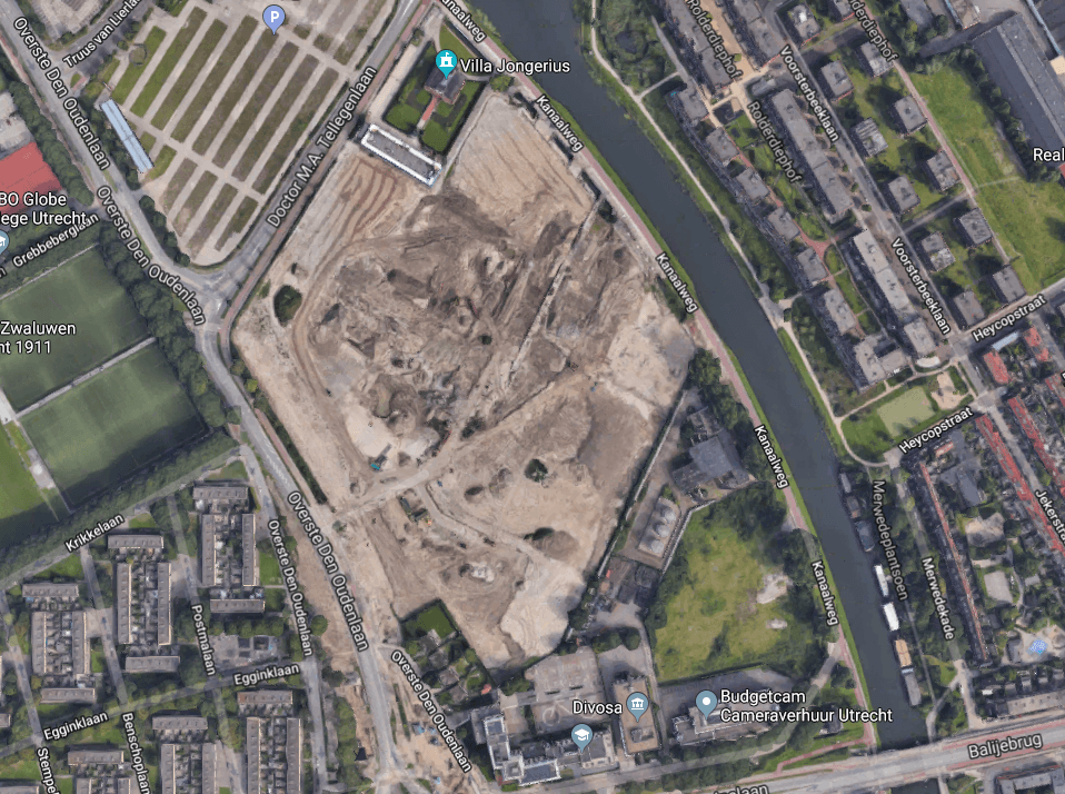 Nieuwe stadswijk Merwedekanaal (voormalig Defensieterrein)