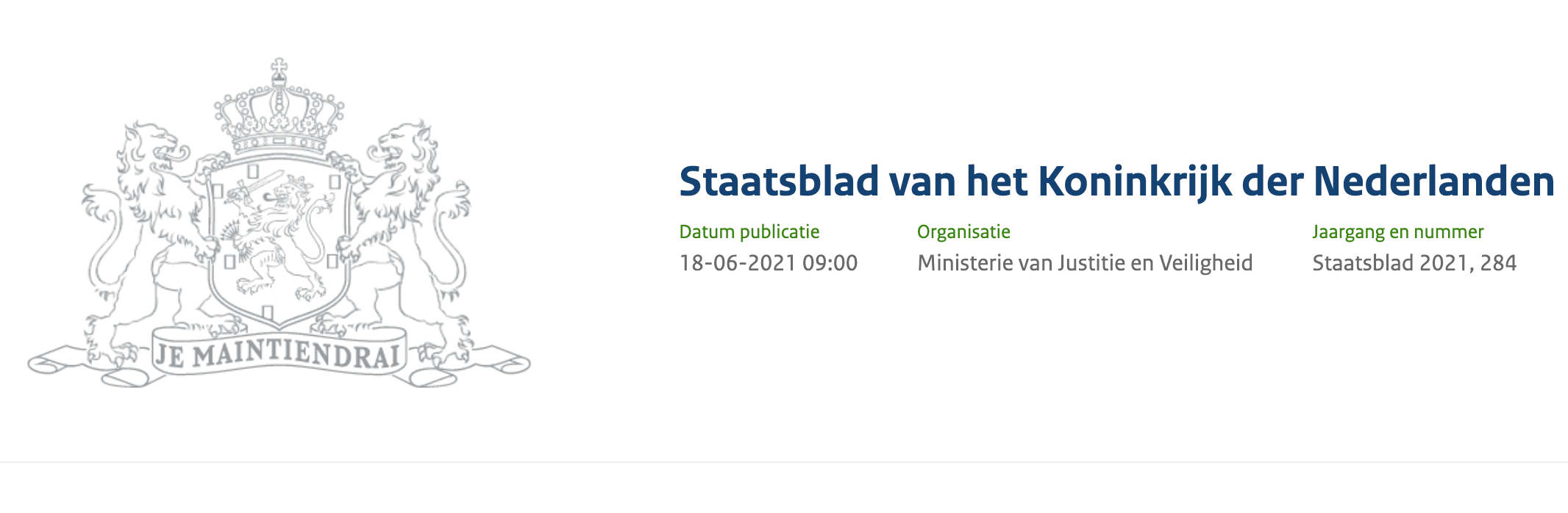 Wet bestuur en toezicht rechtspersonen niet geheel in werking